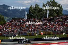 Lewis Hamilton (GBR) Mercedes AMG F1 W09. 01.07.2018. Formula 1 World Championship, Rd 9, Austrian Grand Prix, Spielberg, Austria, Race Day.