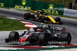 Kevin Magnussen (DEN) Haas VF-18. 01.07.2018. Formula 1 World Championship, Rd 9, Austrian Grand Prix, Spielberg, Austria, Race Day.