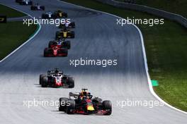 Daniel Ricciardo (AUS) Red Bull Racing RB14. 01.07.2018. Formula 1 World Championship, Rd 9, Austrian Grand Prix, Spielberg, Austria, Race Day.