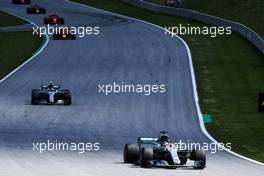 Lewis Hamilton (GBR) Mercedes AMG F1 W09. 01.07.2018. Formula 1 World Championship, Rd 9, Austrian Grand Prix, Spielberg, Austria, Race Day.