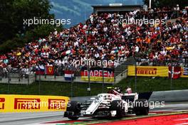 Charles Leclerc (MON) Sauber F1 Team C37. 30.06.2018. Formula 1 World Championship, Rd 9, Austrian Grand Prix, Spielberg, Austria, Qualifying Day.