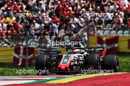 Romain Grosjean (FRA) Haas F1 Team VF-18. 30.06.2018. Formula 1 World Championship, Rd 9, Austrian Grand Prix, Spielberg, Austria, Qualifying Day.