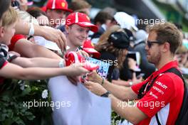Sebastian Vettel (GER) Scuderia Ferrari  30.06.2018. Formula 1 World Championship, Rd 9, Austrian Grand Prix, Spielberg, Austria, Qualifying Day.