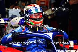 Brendon Hartley (NZL) Scuderia Toro Rosso STR13.