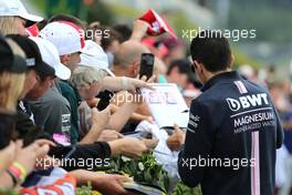Esteban Ocon (FRA) Force India F1  30.06.2018. Formula 1 World Championship, Rd 9, Austrian Grand Prix, Spielberg, Austria, Qualifying Day.