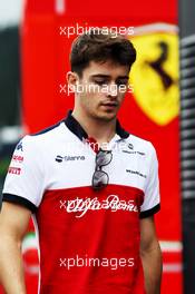 Charles Leclerc (MON) Sauber F1 Team. 30.06.2018. Formula 1 World Championship, Rd 9, Austrian Grand Prix, Spielberg, Austria, Qualifying Day.