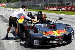 Daniel Ricciardo (AUS) Red Bull Racing. 01.07.2018. Formula 1 World Championship, Rd 9, Austrian Grand Prix, Spielberg, Austria, Race Day.