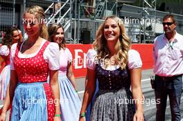 Drivers parade atmosphere.  01.07.2018. Formula 1 World Championship, Rd 9, Austrian Grand Prix, Spielberg, Austria, Race Day.