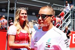 Valtteri Bottas (FIN) Mercedes AMG F1 on the drivers parade. 01.07.2018. Formula 1 World Championship, Rd 9, Austrian Grand Prix, Spielberg, Austria, Race Day.