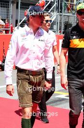 Max Verstappen (NLD) Red Bull Racing on the drivers parade. 01.07.2018. Formula 1 World Championship, Rd 9, Austrian Grand Prix, Spielberg, Austria, Race Day.
