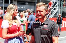 Kevin Magnussen (DEN) Haas F1 Team on the drivers parade. 01.07.2018. Formula 1 World Championship, Rd 9, Austrian Grand Prix, Spielberg, Austria, Race Day.