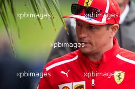 Kimi Raikkonen (FIN) Ferrari. 28.06.2018. Formula 1 World Championship, Rd 9, Austrian Grand Prix, Spielberg, Austria, Preparation Day.