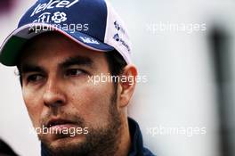 Sergio Perez (MEX) Sahara Force India F1. 28.06.2018. Formula 1 World Championship, Rd 9, Austrian Grand Prix, Spielberg, Austria, Preparation Day.