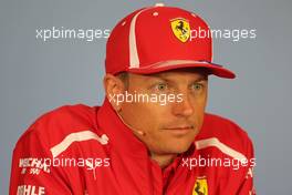 Kimi Raikkonen (FIN) Scuderia Ferrari  28.06.2018. Formula 1 World Championship, Rd 9, Austrian Grand Prix, Spielberg, Austria, Preparation Day.