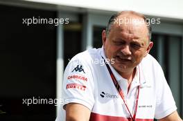 Frederic Vasseur (FRA) Sauber F1 Team, Team Principal. 27.04.2018. Formula 1 World Championship, Rd 4, Azerbaijan Grand Prix, Baku Street Circuit, Azerbaijan, Practice Day.