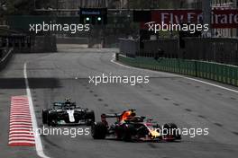 Daniel Ricciardo (AUS) Red Bull Racing RB14. 27.04.2018. Formula 1 World Championship, Rd 4, Azerbaijan Grand Prix, Baku Street Circuit, Azerbaijan, Practice Day.