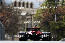 Marcus Ericsson (SWE) Sauber C37. 27.04.2018. Formula 1 World Championship, Rd 4, Azerbaijan Grand Prix, Baku Street Circuit, Azerbaijan, Practice Day.