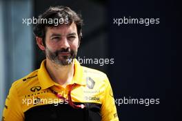 David Menochet (FRA) Renault Sport Racing Marketing Director. 27.04.2018. Formula 1 World Championship, Rd 4, Azerbaijan Grand Prix, Baku Street Circuit, Azerbaijan, Practice Day.