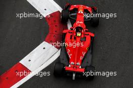 Kimi Raikkonen (FIN) Ferrari SF71H. 27.04.2018. Formula 1 World Championship, Rd 4, Azerbaijan Grand Prix, Baku Street Circuit, Azerbaijan, Practice Day.