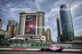 Esteban Ocon (FRA) Sahara Force India F1 VJM11. 27.04.2018. Formula 1 World Championship, Rd 4, Azerbaijan Grand Prix, Baku Street Circuit, Azerbaijan, Practice Day.