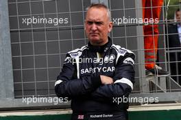 Richard Darker (GBR) FIA F1 Technical Assistant on the grid. 29.04.2018. Formula 1 World Championship, Rd 4, Azerbaijan Grand Prix, Baku Street Circuit, Azerbaijan, Race Day.