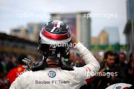 Charles Leclerc (FRA) Sauber F1 Team  29.04.2018. Formula 1 World Championship, Rd 4, Azerbaijan Grand Prix, Baku Street Circuit, Azerbaijan, Race Day.