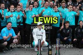 Lewis Hamilton (GBR) Mercedes AMG F1   29.04.2018. Formula 1 World Championship, Rd 4, Azerbaijan Grand Prix, Baku Street Circuit, Azerbaijan, Race Day.