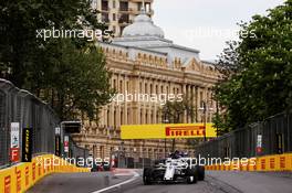 Marcus Ericsson (SWE) Sauber C37. 29.04.2018. Formula 1 World Championship, Rd 4, Azerbaijan Grand Prix, Baku Street Circuit, Azerbaijan, Race Day.