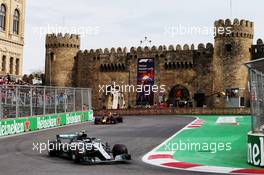 Valtteri Bottas (FIN) Mercedes AMG F1 W09. 29.04.2018. Formula 1 World Championship, Rd 4, Azerbaijan Grand Prix, Baku Street Circuit, Azerbaijan, Race Day.