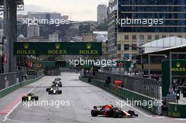 Max Verstappen (NLD) Red Bull Racing RB14. 29.04.2018. Formula 1 World Championship, Rd 4, Azerbaijan Grand Prix, Baku Street Circuit, Azerbaijan, Race Day.
