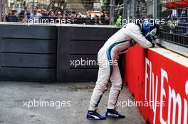 Valtteri Bottas (FIN) Mercedes AMG F1 retired from the race. 29.04.2018. Formula 1 World Championship, Rd 4, Azerbaijan Grand Prix, Baku Street Circuit, Azerbaijan, Race Day.