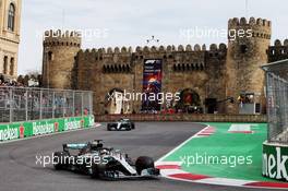 Lewis Hamilton (GBR) Mercedes AMG F1 W09. 29.04.2018. Formula 1 World Championship, Rd 4, Azerbaijan Grand Prix, Baku Street Circuit, Azerbaijan, Race Day.