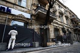 Valtteri Bottas (FIN) Mercedes AMG F1 retired from the race. 29.04.2018. Formula 1 World Championship, Rd 4, Azerbaijan Grand Prix, Baku Street Circuit, Azerbaijan, Race Day.