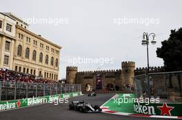 Lewis Hamilton (GBR) Mercedes AMG F1 W09. 29.04.2018. Formula 1 World Championship, Rd 4, Azerbaijan Grand Prix, Baku Street Circuit, Azerbaijan, Race Day.
