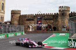 Esteban Ocon (FRA) Sahara Force India F1 VJM11. 29.04.2018. Formula 1 World Championship, Rd 4, Azerbaijan Grand Prix, Baku Street Circuit, Azerbaijan, Race Day.