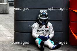 Valtteri Bottas (FIN) Mercedes AMG F1 retired from the race. 29.04.2018. Formula 1 World Championship, Rd 4, Azerbaijan Grand Prix, Baku Street Circuit, Azerbaijan, Race Day.