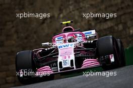 Esteban Ocon (FRA) Sahara Force India F1 VJM11. 28.04.2018. Formula 1 World Championship, Rd 4, Azerbaijan Grand Prix, Baku Street Circuit, Azerbaijan, Qualifying Day.