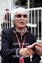 Bernie Ecclestone (GBR). 28.04.2018. Formula 1 World Championship, Rd 4, Azerbaijan Grand Prix, Baku Street Circuit, Azerbaijan, Qualifying Day.