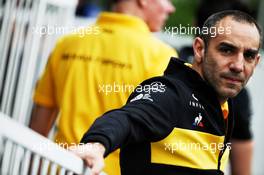 Cyril Abiteboul (FRA) Renault Sport F1 Managing Director. 28.04.2018. Formula 1 World Championship, Rd 4, Azerbaijan Grand Prix, Baku Street Circuit, Azerbaijan, Qualifying Day.