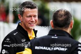 Marcin Budkowski (POL) Renault Sport F1 Team Executive Director. 28.04.2018. Formula 1 World Championship, Rd 4, Azerbaijan Grand Prix, Baku Street Circuit, Azerbaijan, Qualifying Day.