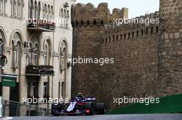 Pierre Gasly (FRA) Scuderia Toro Rosso STR13. 28.04.2018. Formula 1 World Championship, Rd 4, Azerbaijan Grand Prix, Baku Street Circuit, Azerbaijan, Qualifying Day.