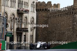 Marcus Ericsson (SWE) Sauber C37. 28.04.2018. Formula 1 World Championship, Rd 4, Azerbaijan Grand Prix, Baku Street Circuit, Azerbaijan, Qualifying Day.