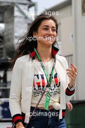 Dilara Sanlik (GER) girlfriend of Max Verstappen (NLD) Red Bull Racing. 29.04.2018. Formula 1 World Championship, Rd 4, Azerbaijan Grand Prix, Baku Street Circuit, Azerbaijan, Race Day.