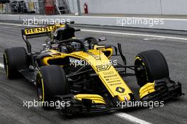 Nico Hulkenberg (GER) Renault Sport F1 Team RS18. 26.02.2018. Formula One Testing, Day One, Barcelona, Spain. Monday.