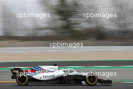 Sergey Sirotkin (RUS) Williams F1 Team  26.02.2018. Formula One Testing, Day One, Barcelona, Spain. Monday.