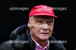 Niki Lauda (AUT) Mercedes Non-Executive Chairman. 26.02.2018. Formula One Testing, Day One, Barcelona, Spain. Monday.