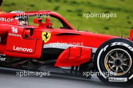 Kimi Raikkonen (FIN) Ferrari SF71H. 26.02.2018. Formula One Testing, Day One, Barcelona, Spain. Monday.
