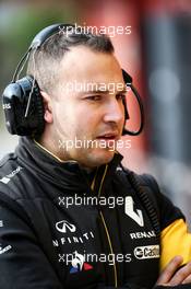 Gilles Carraro (ITA) Renault Sport F1 Team, Team Manager. 26.02.2018. Formula One Testing, Day One, Barcelona, Spain. Monday.