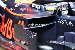 Red Bull Racing RB14 sidepod detail. 26.02.2018. Formula One Testing, Day One, Barcelona, Spain. Monday.