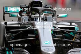 Valtteri Bottas (FIN) Mercedes AMG F1  26.02.2018. Formula One Testing, Day One, Barcelona, Spain. Monday.